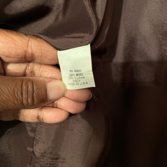 Mark Henri 100% wool trench coat - Picture 4 of 4